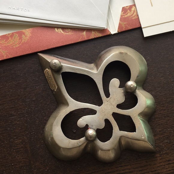 VTG French lily small tray message card envelops set lot - Picture 10 of 12